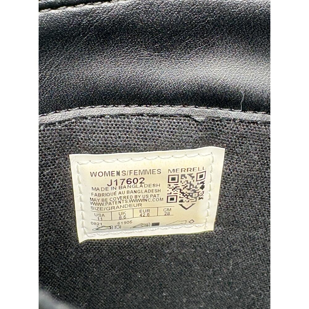 Merrell Women's Andover Peak Black Leather Waterproof Biker Boot US 11 - Picture 7 of 7